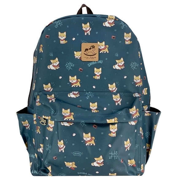 Uma Hana Handbags - Waterproof Shiba Inu Large Backpack for School Work
